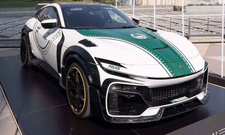 خودروی جدید پلیس دبی رونمایی شد: فراری پوروسانگوئه منصوری!