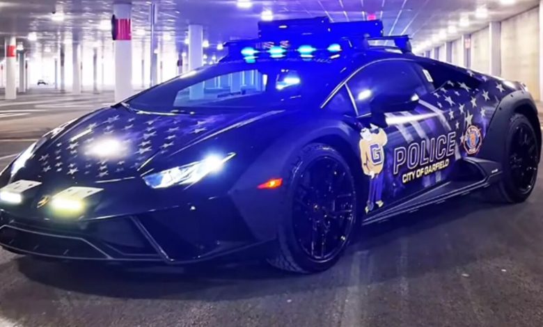 لامبورگینی در جستجوی مواد مخدر