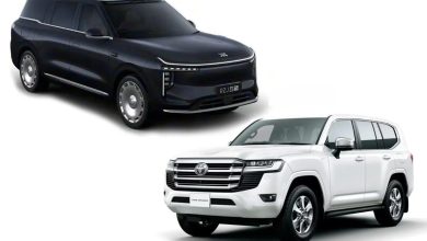 مقایسه تویوتا لندکروزر ۲۰۲۵ با شاسی‌بلند چینی ایران خودرو