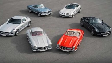 گنجینه ۴٫۵ میلیون دلاری / حراج شش مرسدس بنز افسانه‌ای