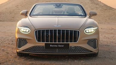 بنتلی خاص برای ادای احترام به غروب خلیج‌فارس