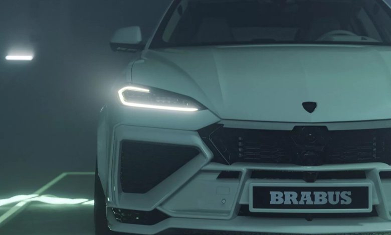 ترکیب جذاب برابوس و شاسی بلند لامبورگینی / عکس